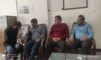استقرار ایستگاه سیار سلامت شبکه بهداشت و درمان چالدران در دادگستری شهرستان