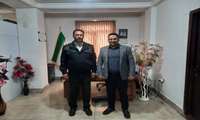 دیدار رئیس کلانتری مرکزی شهرستان چالدران با مدیر شبکه به مناسبت هفته سلامت
