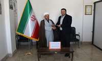 تقدیر از امام جماعت حوزه سلامت شهرستان چالدران به مناسبت دهه فرهنگی معارف نماز و مسجد