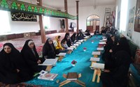 برگزاری محفل انس با قرآن در شبکه بهداشت و درمان چالدران 