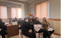 برگزاری کارگاه تسهیل چالش‌های تغذیه با شیر مادر در اواخر نارسی در مرکز خدمات جامع سلامت شهری شماره یک چالدران