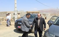 حضور و بازدید ریاست دانشگاه علوم پزشکی ارومیه از خانه بهداشت مادلو قبل از افتتاح