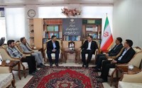 دیدار مدیر شبکه بهداشت و درمان چالدران با فرماندار 