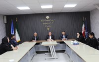 جلسه فرماندار با متخصصین بیمارستان شهید بهشتی چالدران