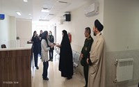 تجلیل از کادر درمانگاه شبانه‌روزی آواجیق به مناسبت ولادت حضرت زینب (س) و روز پرستار